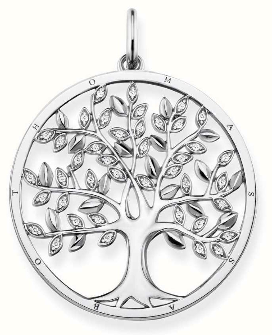 Jewelry Thomas Sabo Jewellery | Thomas Sabo | Sterling Silver Tree Pendant