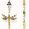 Jewelry Thomas Sabo Jewellery | Thomas Sabo | Dragonfly Earrings | Gold Plated Sterling Silver