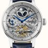 Men'S Ingersoll | Ingersoll | Men'S The Jazz | Blue Leather Strap | Skeleton Dial