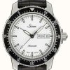 Men'S Sinn | Sinn 104 St Sa I W Classic Pilot Watch Alligator Embossed Leather