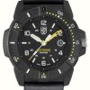 Men'S Luminox | Luminox Men'S Navy Seal 3600 Series | Black Rubber Strap | Black Dial