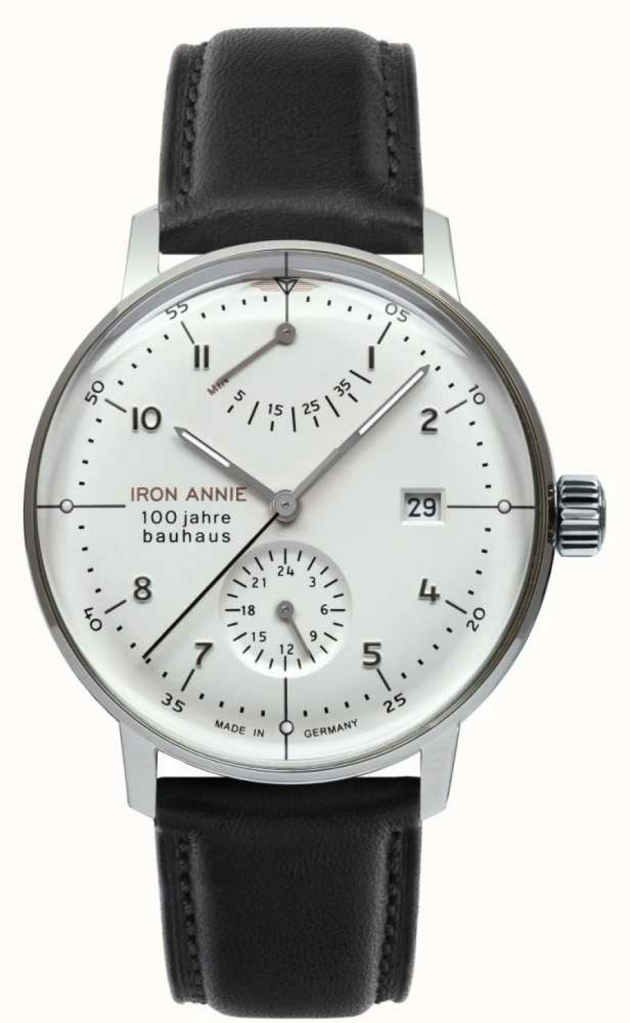 Men'S Iron Annie | Iron Annie Bauhaus | Power Reserve | White Dial