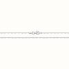 Jewelry James Moore | James Moore Th Silver Diamond Cut Tube Chain 20"