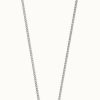 Jewelry Elements Gold | Elements Gold 9K White Gold Sapphire Diamond Deco Pendant Only