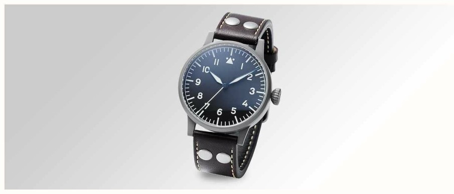 Men'S Laco | Laco | Saarbrucken | Pilot Watches | Leather