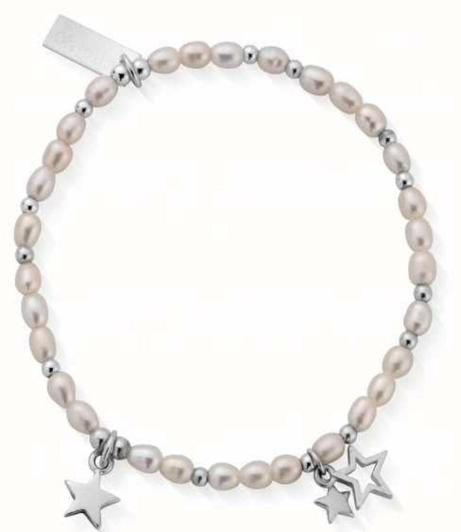 Jewelry ChloBo Jewellery | Chlobo | Life Long Magic | Pearl Bracelet | 18Cm