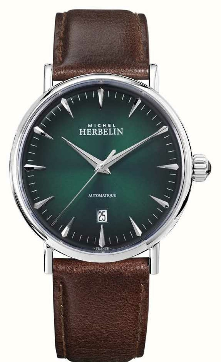 Men'S Herbelin | Herbelin | Men'S | Inspiration | Automatic | Green Dial