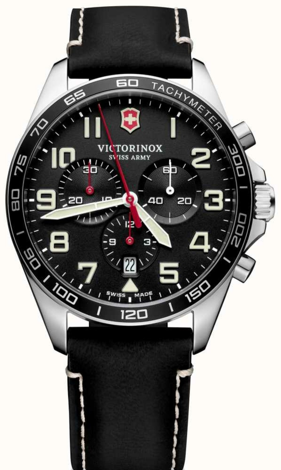 Men'S Victorinox | Victorinox | Men'S Fieldforce | Chronograph | Black