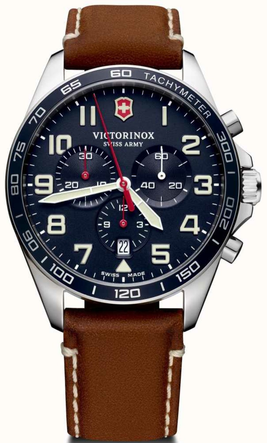 Men'S Victorinox | Victorinox | Men'S Fieldforce | Chronograph | Blue