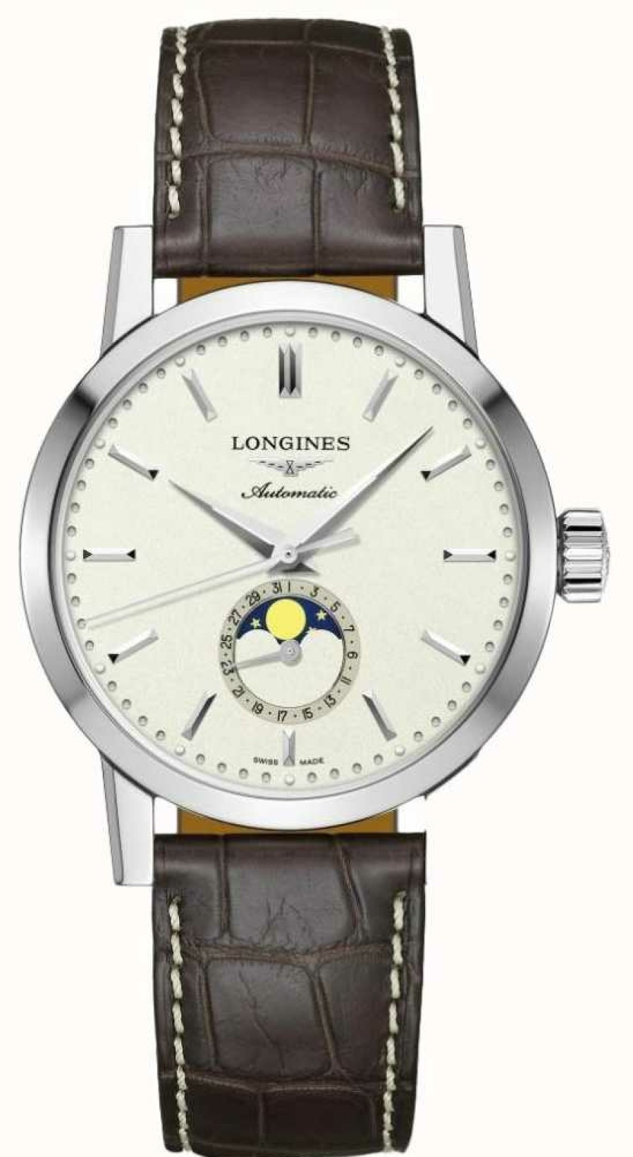 Men'S LONGINES | Longines | 1832 Collection | Men'S | Moon Phase | Swiss Automatic