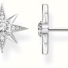 Jewelry Thomas Sabo Jewellery | Thomas Sabo 925 Sterling Silver 'Star' Stud Earrings