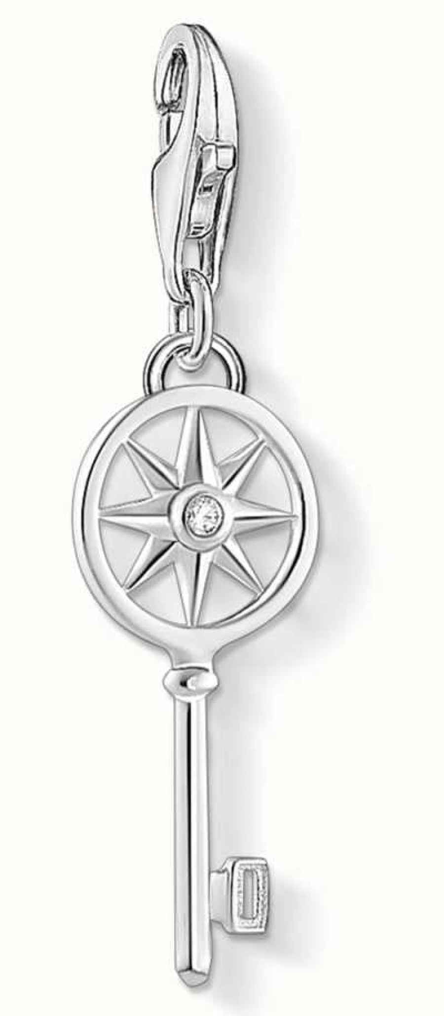 Jewelry Thomas Sabo Jewellery | Thomas Sabo | Charm Pendant 'Key With Star' | 925 Sterling Silver