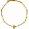 Jewelry ChloBo Jewellery | Chlobo | Sterling Silver Gold Plated 'Divinity Within' Bracelet