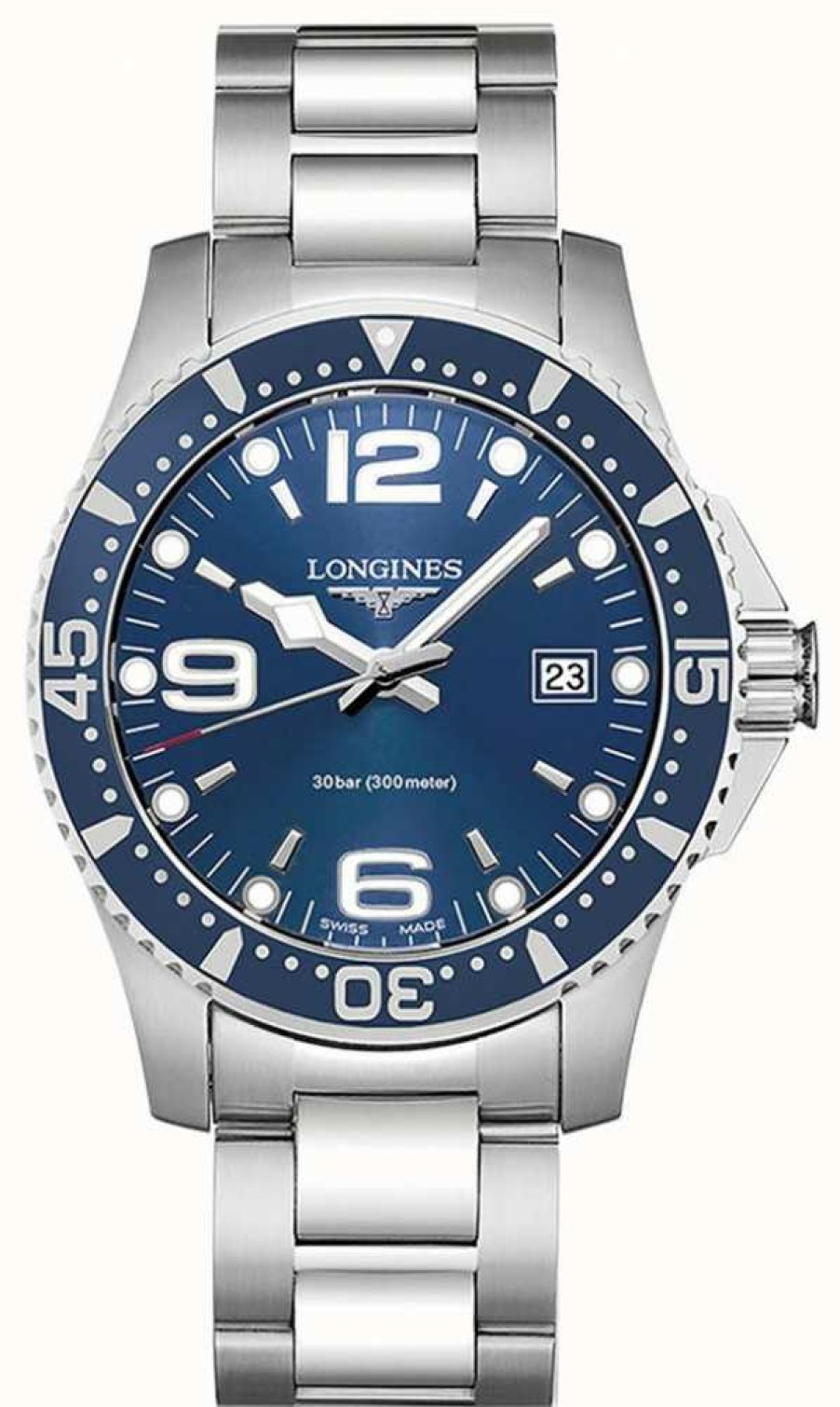 Men'S LONGINES | Longines | Hydroconquest | 41Mm Case | Blue Dial | Swiss Quartz