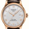 Men'S Tissot | Tissot | Le Locle | Powermatic 80 | Brown Leather Strap