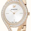 Women'S Swarovski | Swarovski | Eternal | Rose Gold Steel Bracelet | Crystal Set | White