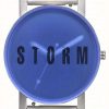 Men'S STORM | Storm | New Blast Mesh Blue | Steel Mesh Bracelet | Blue Dial