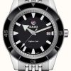 Men'S RADO | Rado Captain Cook Automatic (42Mm) Black Dial / 5-Link Stainless Steel Bracelet