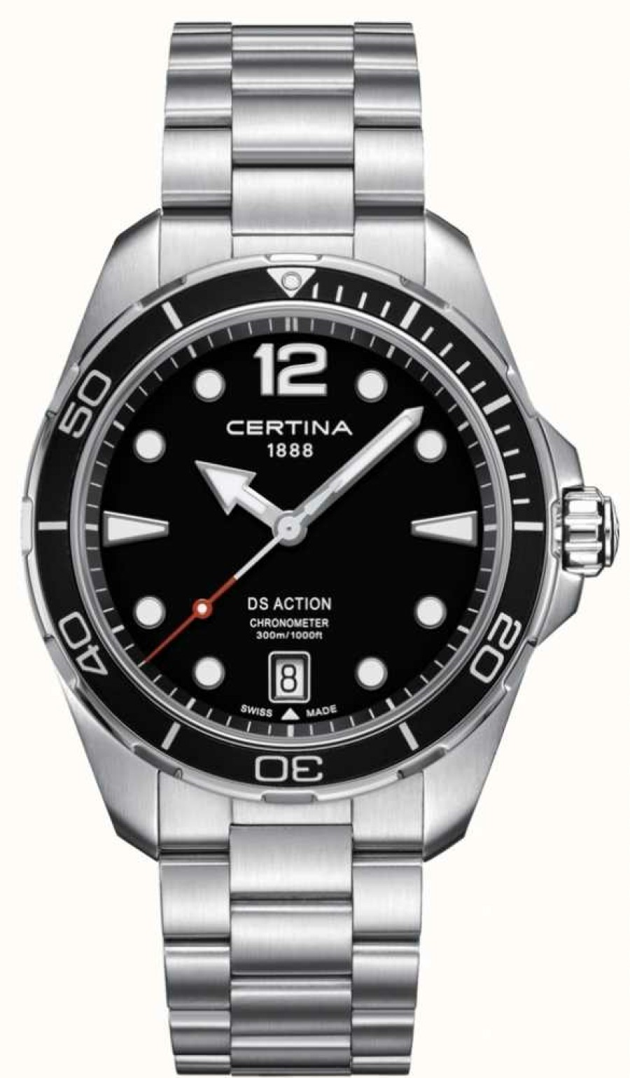 Men'S Certina | Certina Men'S | Ds Action | Chronometer | Stainless Steel