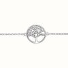 Jewelry James Moore | James Moore Th Silver Cubic Zirconia Tree Of Life Bracelet