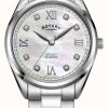 Women'S Rotary | Rotary Women'S Henley | Stainless Steel Bracelet | Diamond Set Dial