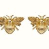 Jewelry Elements Gold | Elements Gold 9Ct Yellow Gold Bee Stud Earrings