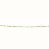 Jewelry Elements Gold | Elements Gold 9Ct Yellow Gold Flattened Cable Chain 18"