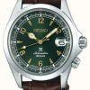 Men'S Seiko | Seiko Prospex Men'S Automatic Mechanical Alpinist | Brown Leather Strap