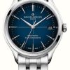 Men'S Baume & Mercier | Baume & Mercier | Clifton Baumatic | Stainless Steel Bracelet | Blue Dial