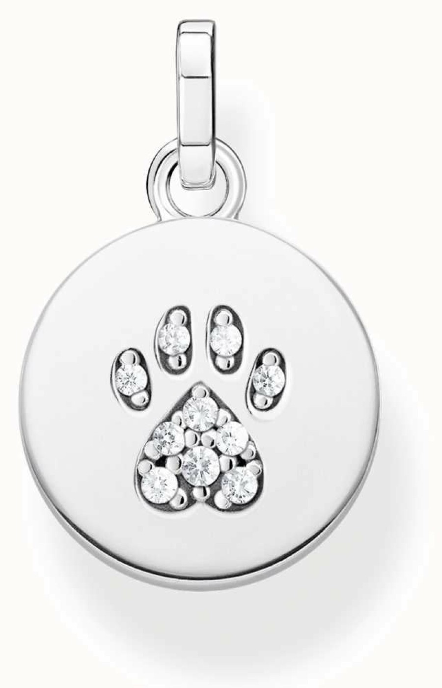 Jewelry Thomas Sabo Jewellery | Thomas Sabo | Sterling Silver 'Cat Paw' Pendant