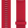 Men'S Garmin | Garmin Quickfit 22 Marq Strap Only Plasma Red Rubber Strap