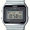 Women'S Casio | Casio Vintage | Silver Bracelet | Digital Dial