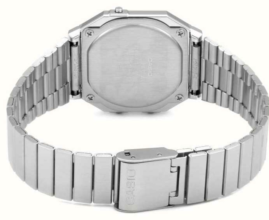 Women'S Casio | Casio Vintage | Silver Bracelet | Digital Dial