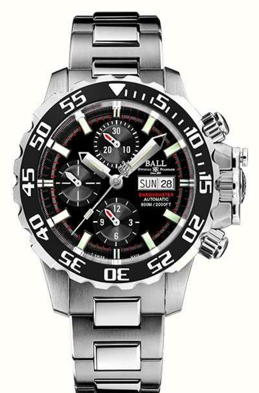 Men'S Ball Watch Company | Ball Watch Company Engineer Hydrocarbon Nedu | Stainless Steel Bracelet