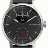 Jewelry Withings | Withings Scanwatch - Hybrid Smartwatch With Ecg (42Mm) Black Hybrid Dial / Black Silicone