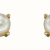 Jewelry Elements Gold | Elements Gold 9Ct Yellow Gold Freshwater Pearl June Birthstone Studs