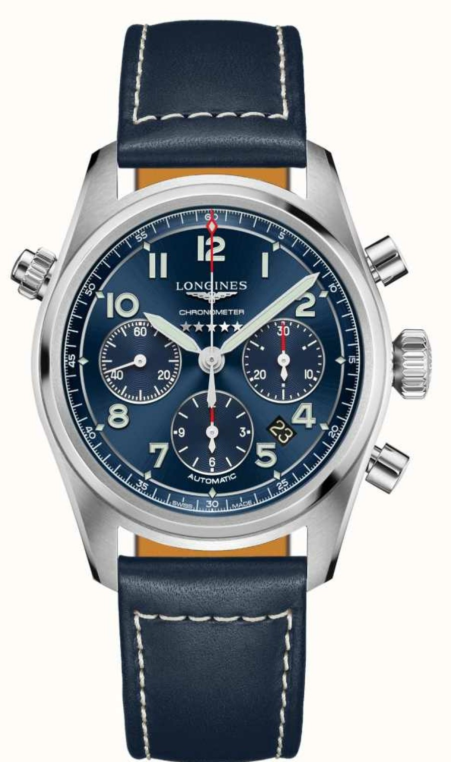 Men'S LONGINES | Longines Spirit Chronograph | Men'S | Swiss Automatic