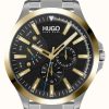 Men'S HUGO | Hugo #Leap Casual | Black Dial | Stainless Steel Bracelet