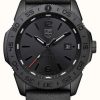 Men'S Luminox | Luminox Men'S Pacific Diver | Black Dial | Black Rubber Strap