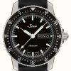 Men'S Sinn | Sinn 104 St Sa I Classic Pilot Watch Black Rubber Strap