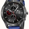 Men'S Lotus | Lotus Smartime | Men'S | Blue Leather Strap + Free Strap