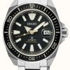 Men'S Seiko | Seiko Prospex King Samurai | Stainless Steel Bracelet | Black Dial