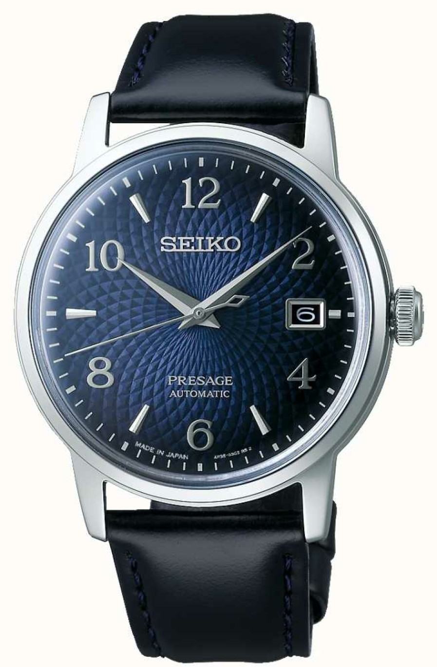 Men'S Seiko | Seiko Presage | Cocktail | Blue Dial | Automatic | Old Clock