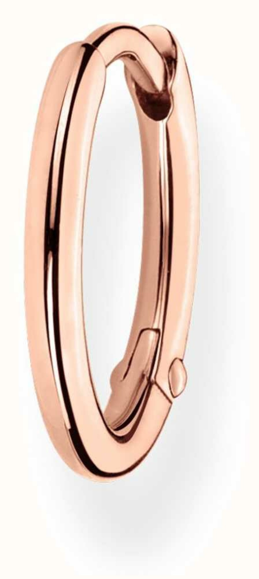 Jewelry Thomas Sabo Jewellery | Thomas Sabo Rose Gold Single Hoop Earring 15Mm