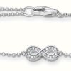 Jewelry Thomas Sabo Jewellery | Thomas Sabo Silver Infinity Bracelet | 925Sterling Silver | 16-19Cm