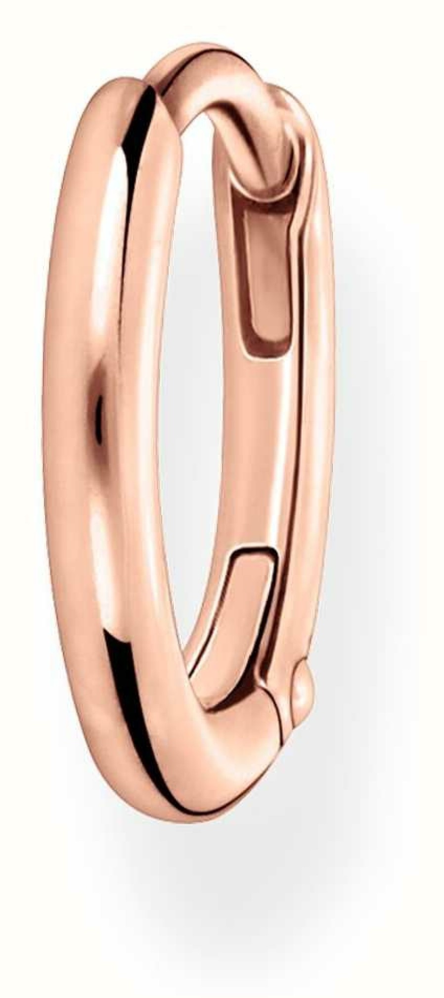 Jewelry Thomas Sabo Jewellery | Thomas Sabo 18K Rose Gold Plated Single Hoop Earring 13.5Mm