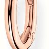 Jewelry Thomas Sabo Jewellery | Thomas Sabo 18K Rose Gold Single Hoop Earring | 12Mm