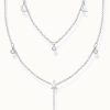 Jewelry Thomas Sabo Jewellery | Thomas Sabo Sterling Silver Y-Necklace | Stars | 45Cm