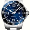 Men'S LONGINES | Longines Hydroconquest 44Mm Automatic Diver Blue Dial