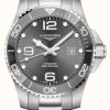 Men'S LONGINES | Longines Hydroconquest 43Mm Grey Ceramic Bezel Automatic